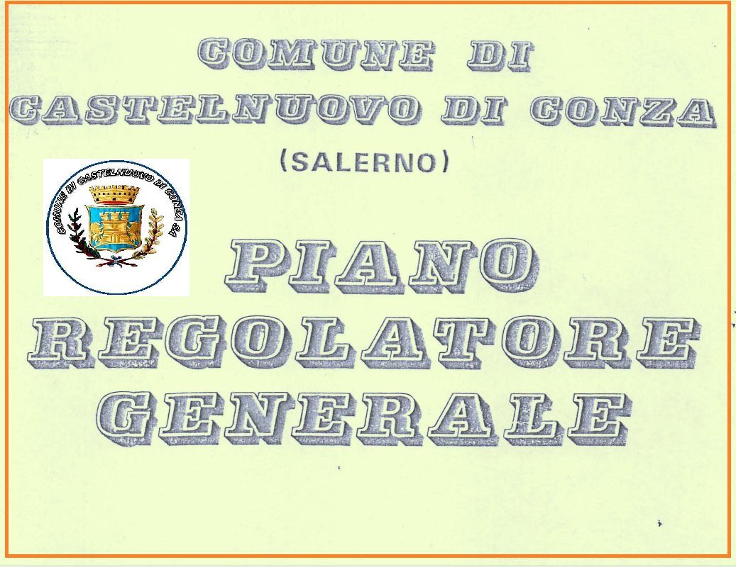 PIANO REGOLATORE